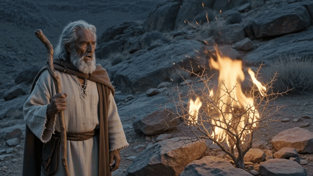 Proto lesson: Moses at the burning bush